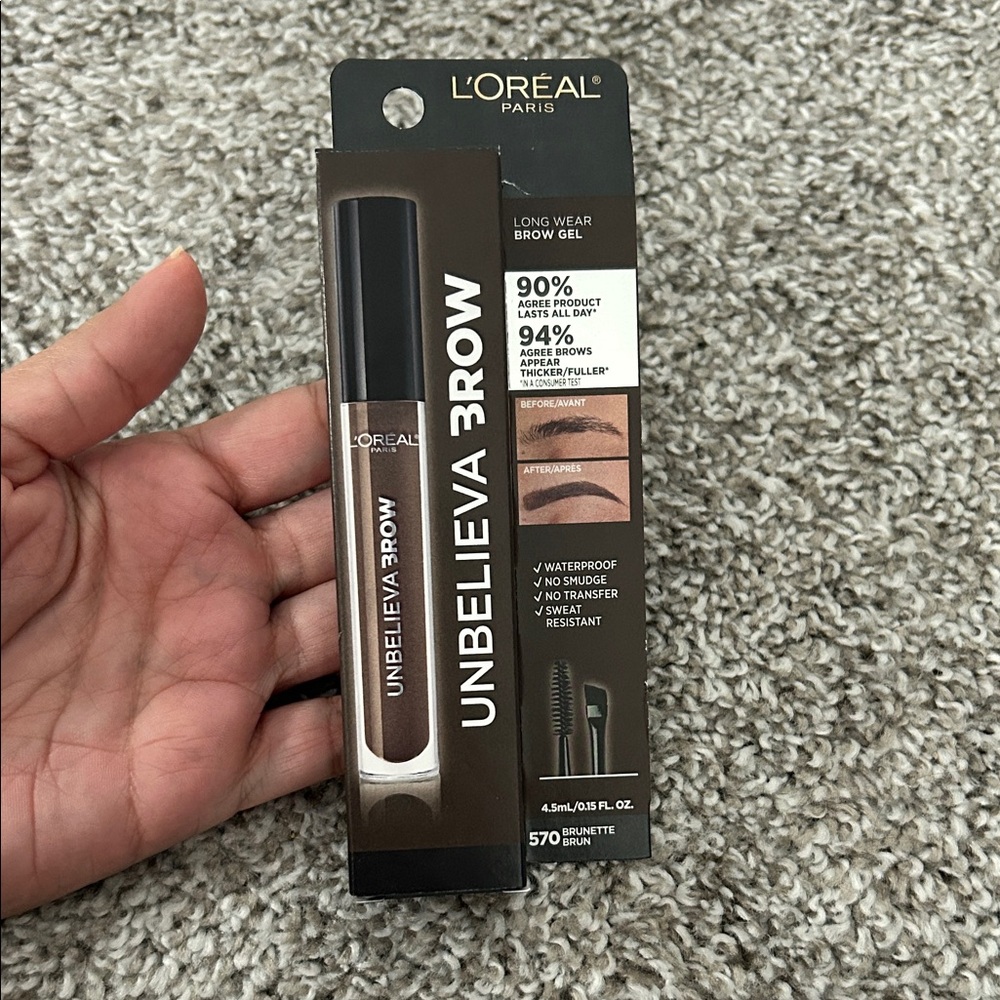 L'Oreal Unbelieva-Brow Gel in Brown